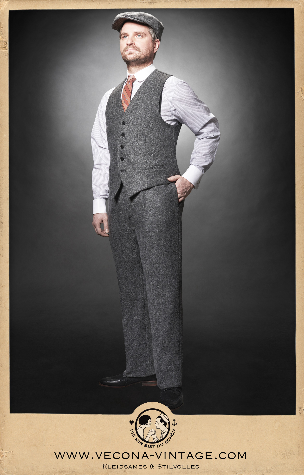 Tweed Hose EARL GREY