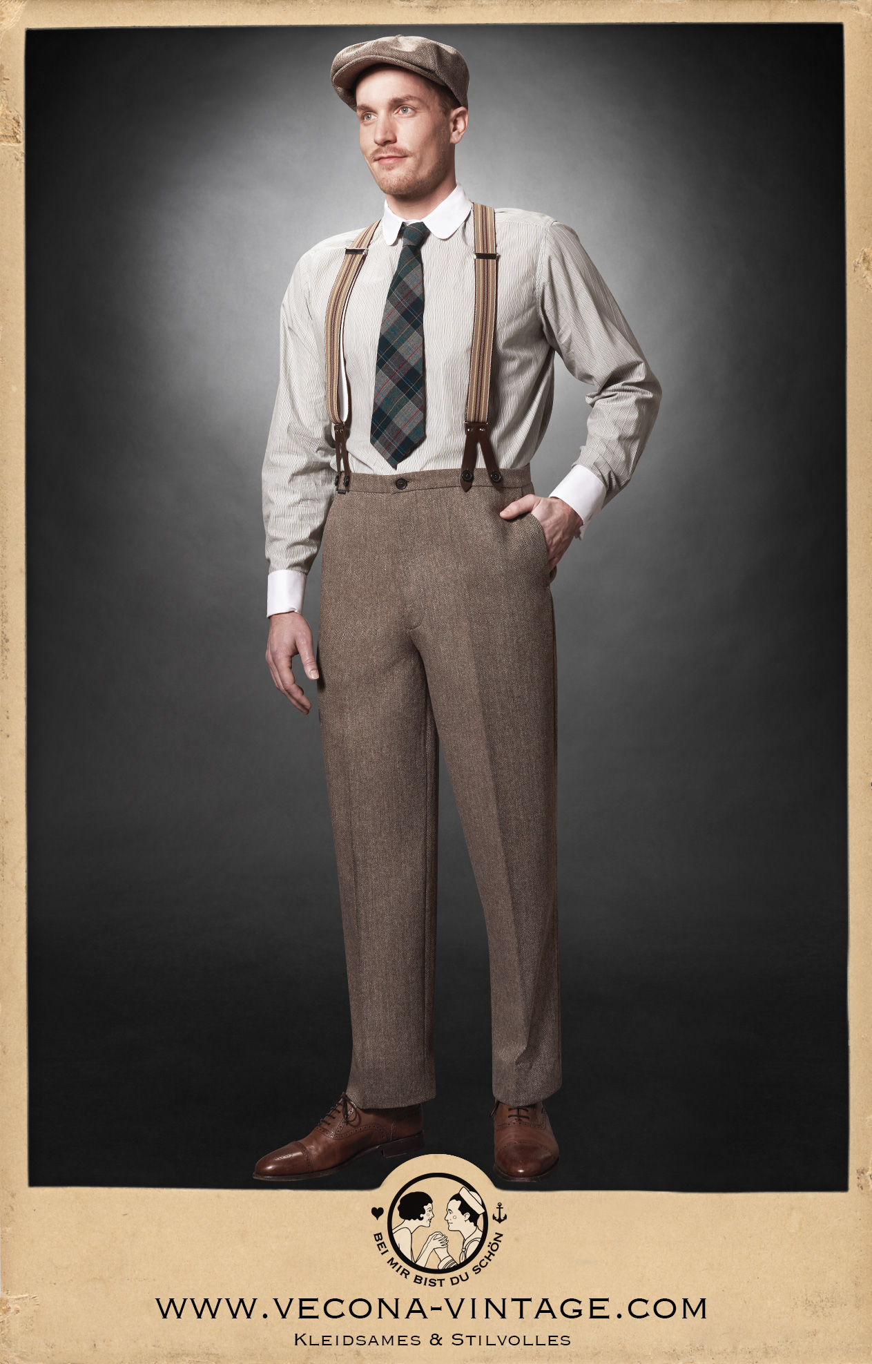 Herren Tweedhose MR.GOODWOOD