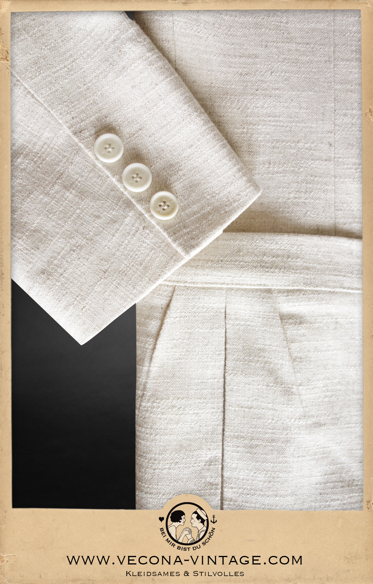 Casablanca_natur_Jacket_Aermelknoepfe